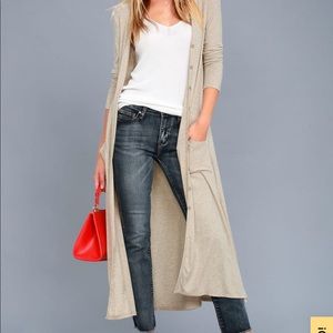 Long cardigan
